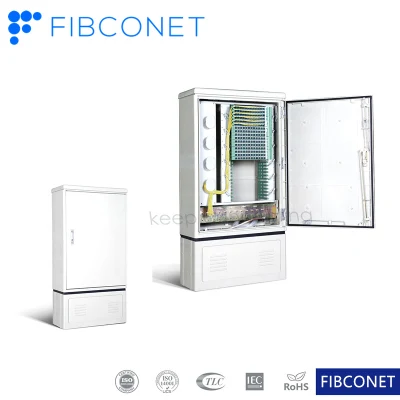 Armadi Cross Connect in metallo in fibra ottica FTTH