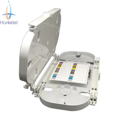 Vassoio di giunzione per fibra ottica in plastica ABS 8/12/24 nuclei per scatola di distribuzione in fibra ottica