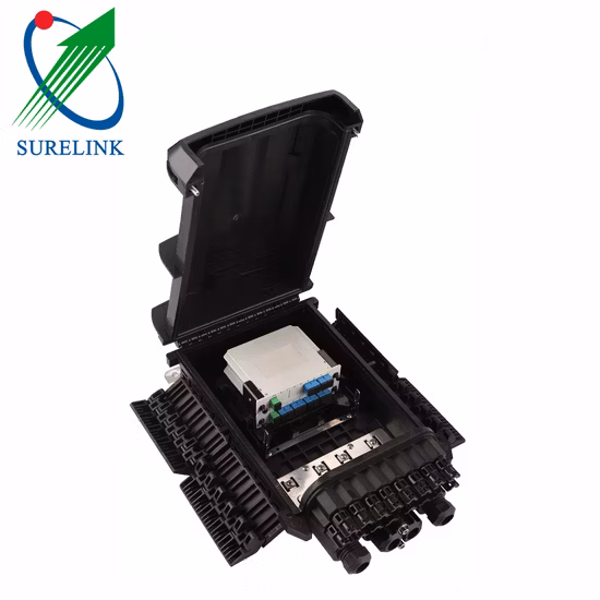 Scatola terminale in fibra FTTH Giunto in fibra ottica con chiusura di giunzione Scatola di giunzione 16core IP68 Distribuzione ottica esterna CTO Nap Box