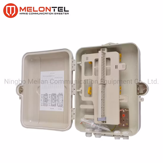 Armadio di distribuzione in fibra ottica con accesso FTTH piccolo in plastica per PC da esterno con montaggio a parete a 32 nuclei