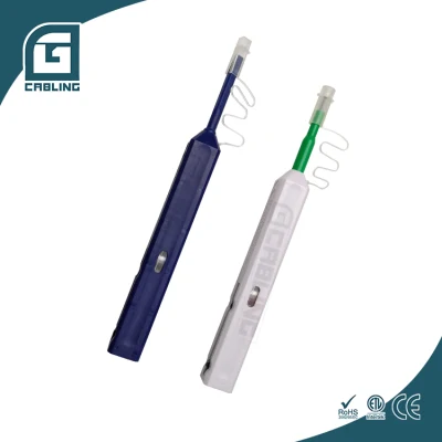 Gcabling One Click Optic Fiber Tool Sc FC LC Connector Cleaner Penna per pulizia in fibra ottica LC Fiber Optic Tool