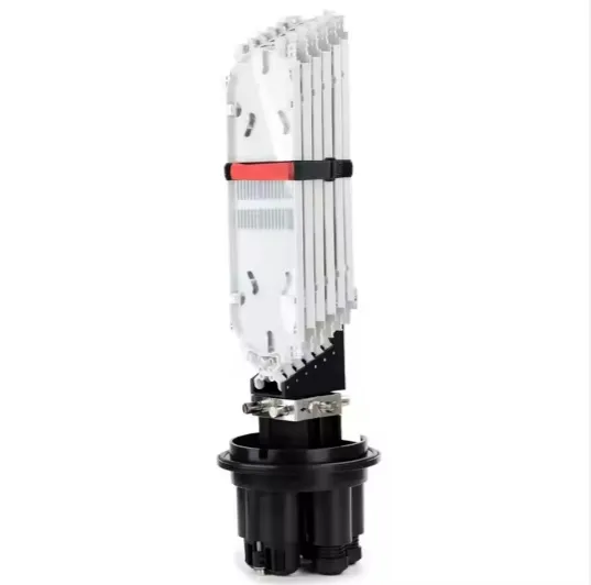 Chiusura del giunto del cavo con chiusura di giunzione in fibra ottica a cupola a 144 core