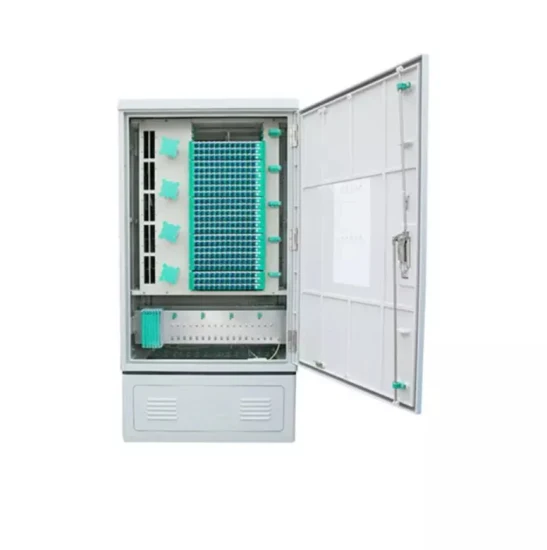 Produttore FTTH ODF Outdoor 144 288 576 Core Fibra ottica Cross Connect Cabinet Armadietto per telecomunicazioni